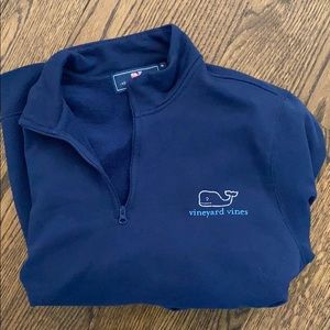 Vineyard Vines 1/4 Zip Sweatshirt - Mens Medium